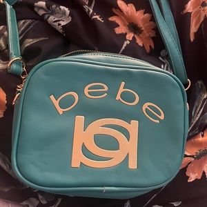 Beautiful teal Bebe purse